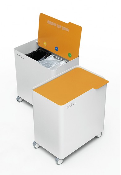 Diseño industrial de contenedores para reciclaje de Donhierro